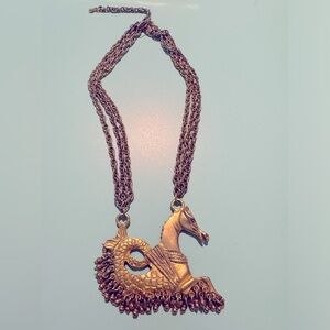 Vintage Greek Odyssey Gold Necklace Artist Donald Stannard